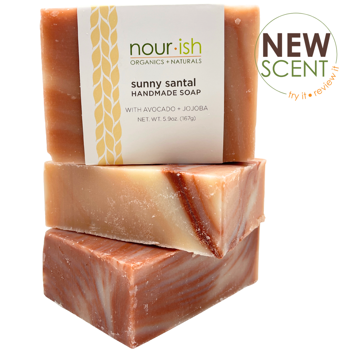 Sunny Santal Handmade Soap