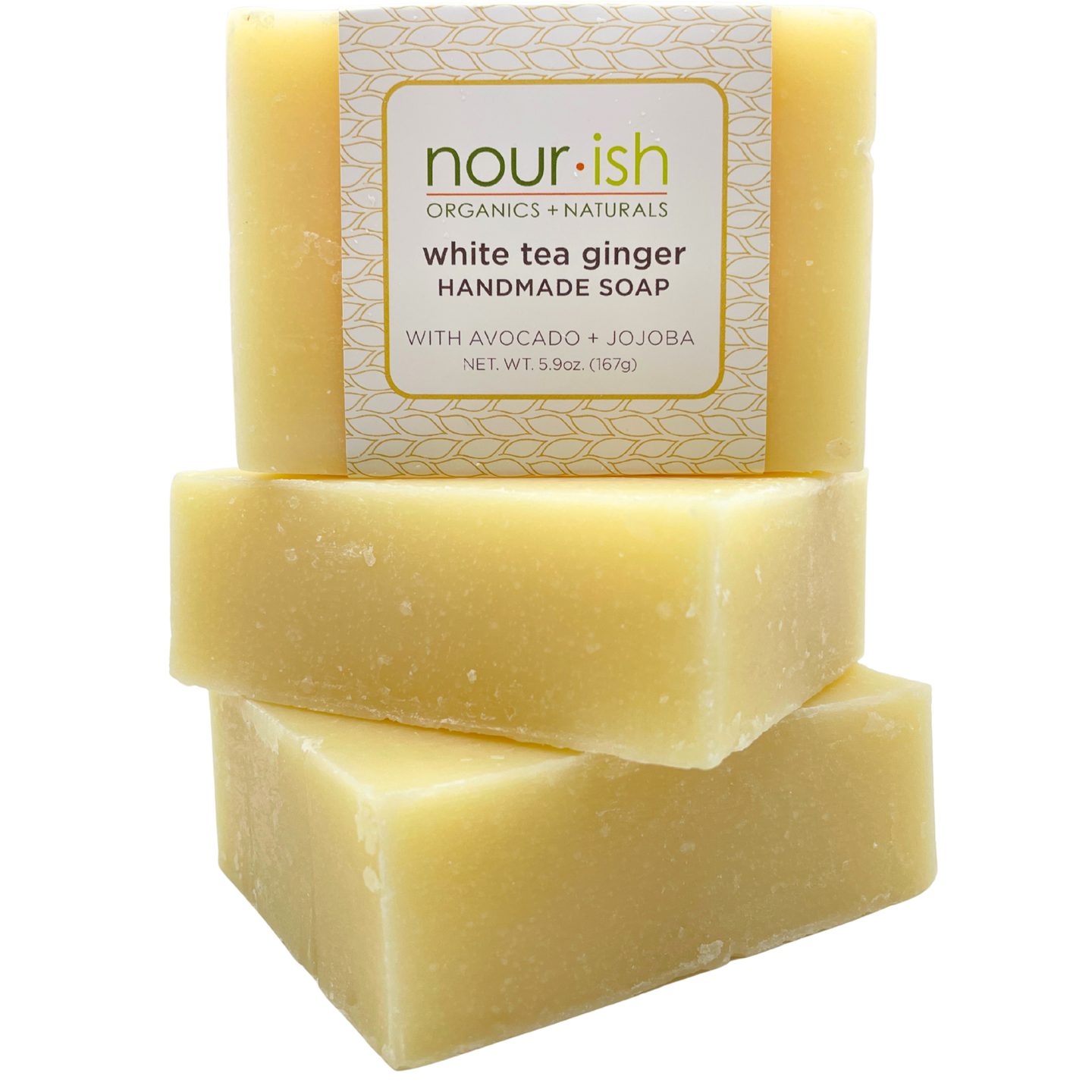 White Tea Ginger Handmade Soap